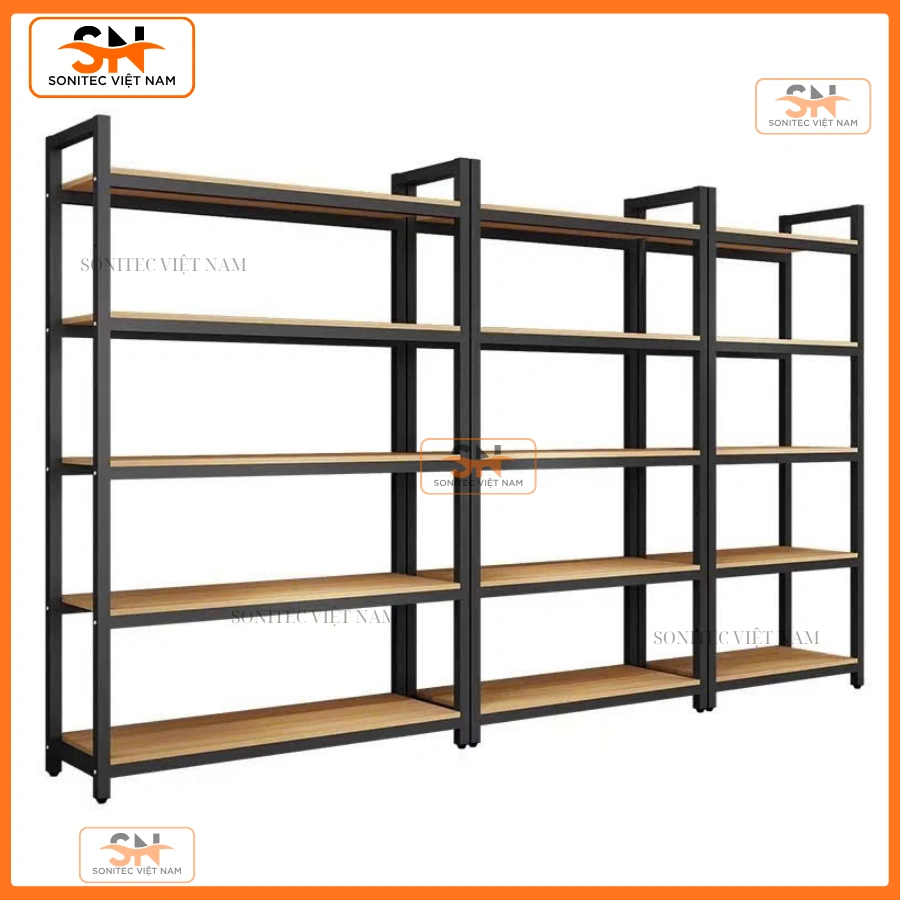 Kệ trung tâm trưng hàng gia dụng bền bỉ