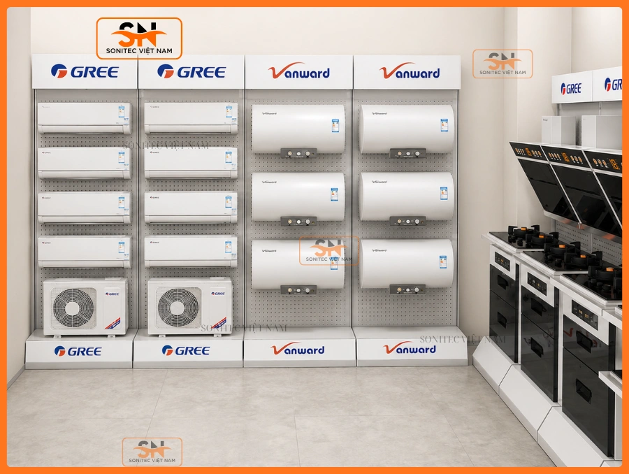 Mua kệ gia dụng cho siêu thị uy tín