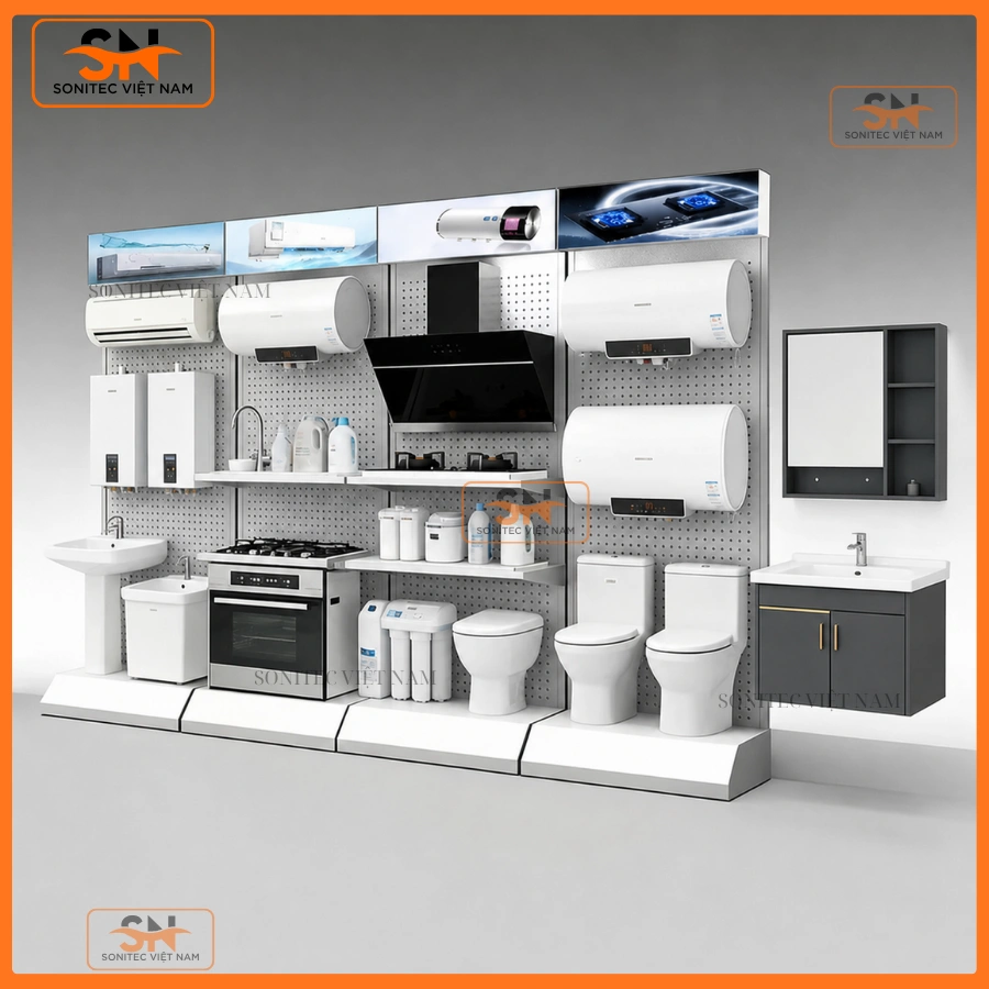 Mua kệ gia dụng cho siêu thị bền bỉ