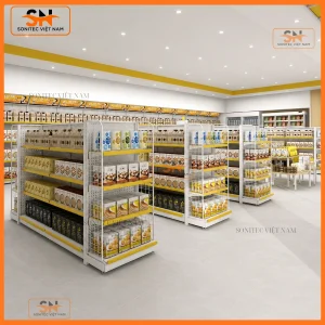 Mua kệ siêu thị giá rẻ ở đâu, giao hàng online uy tín