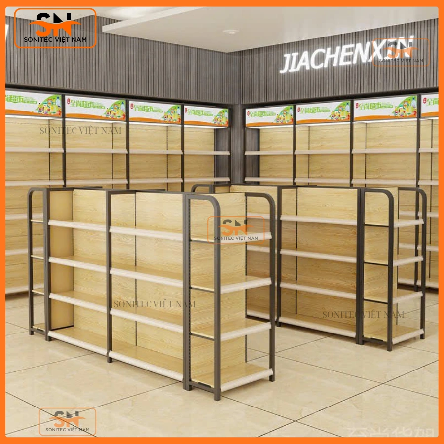 Mẫu quầy kệ mẹ và bé chất lượng cao