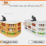 Quầy thu ngân bằng gỗ bền bỉ