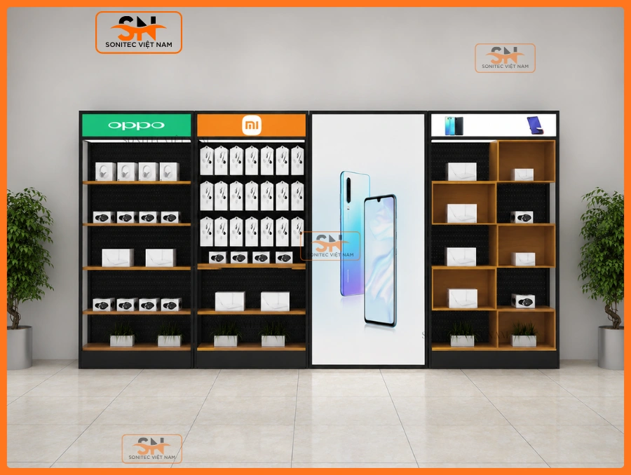 Thiết kế giá kệ logo ảnh hưởng đến hành vi mua hàng