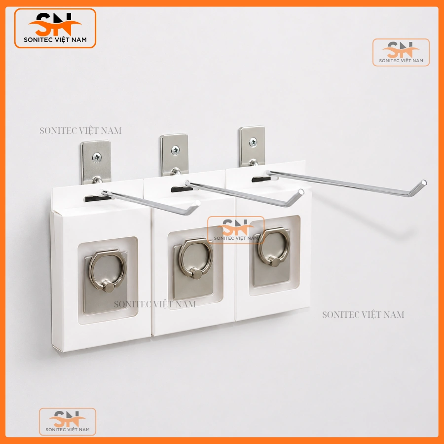 Ứng dụng phụ kiện móc treo tường