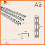Thanh ray đôi gắn tường rẻ, chất lượng