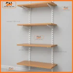 Thanh ray đôi gắn tường giá tốt