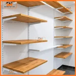 Thanh ray gắn tường làm giá kệ đỡ giá rẻ