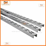 Thanh ray gắn tường làm giá kệ đỡ linh hoạt