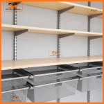 Thanh ray gắn tường làm giá kệ đỡ giá tốtt