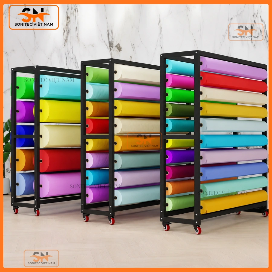 Top 15 mẫu kệ trưng bày vải tại Sonitec