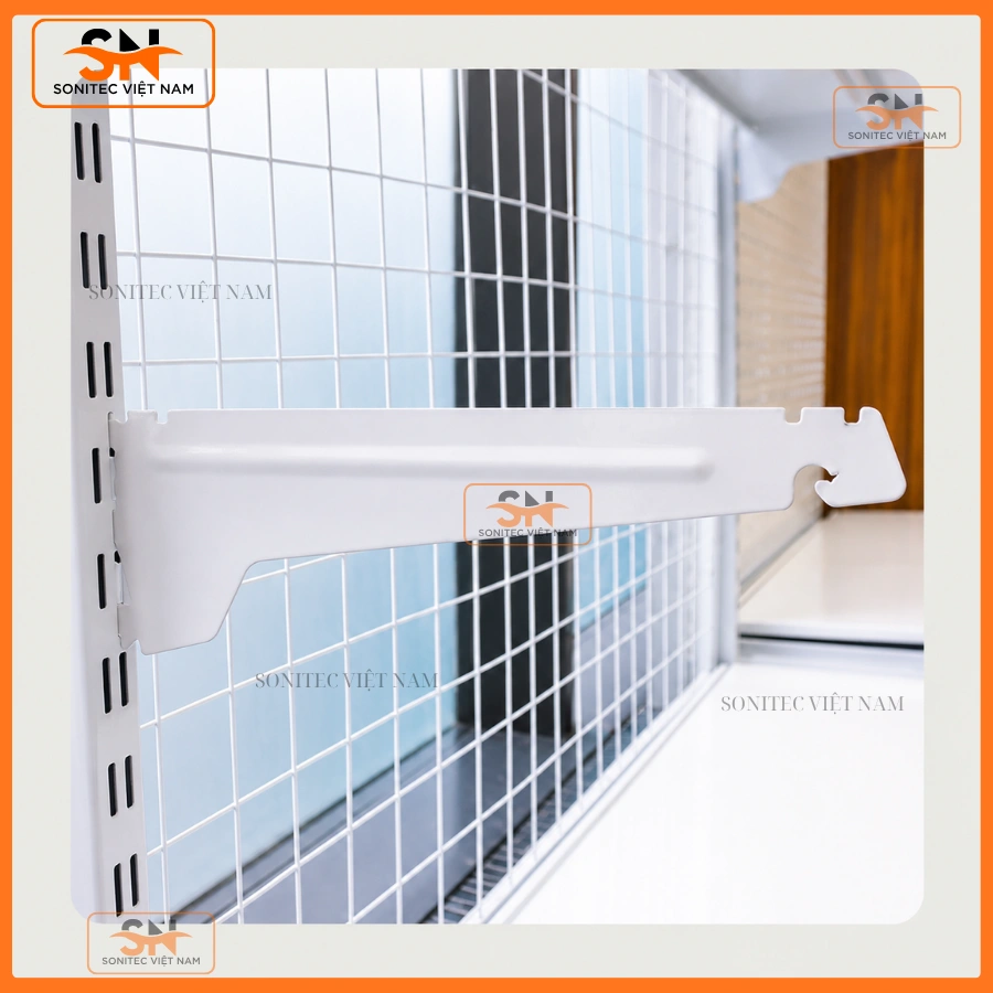 Bảng giá tay đỡ kệ siêu thị Sonitec