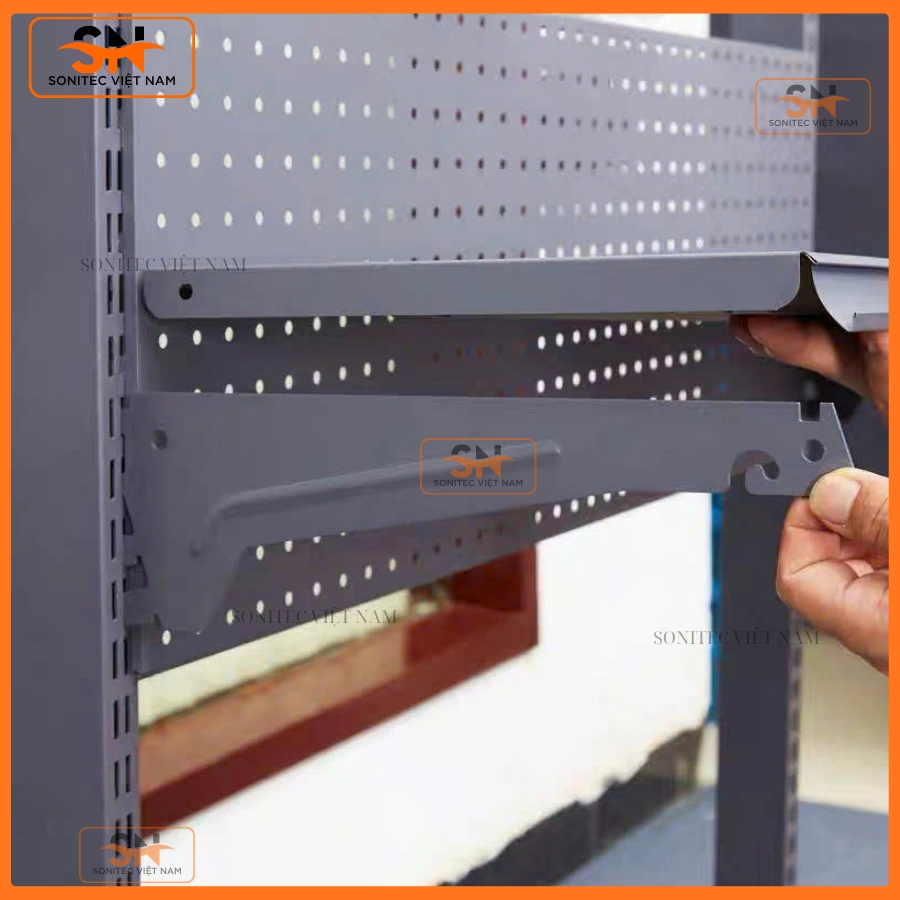 Bảng giá tay đỡ kệ siêu thị 