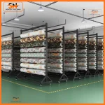 Giá kệ trưng cuộn vải giá tốt