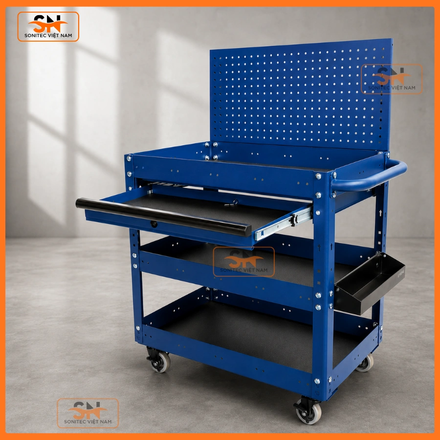 Kệ cơ khí có mặt bàn thao tác