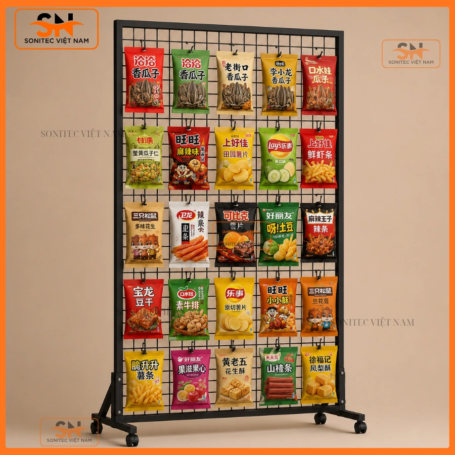 Kệ siêu thị treo hàng chất lượng