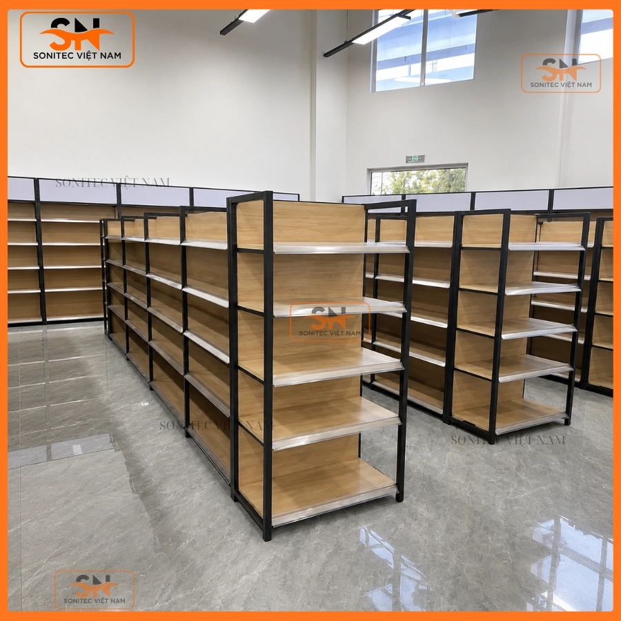 Ứng dụng giá kệ trưng bày văn phòng phẩm