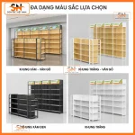 Cấu tạo kệ trưng bày văn phòng phẩm