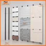 Kệ trưng gạch men nhiều kích thước