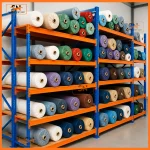 Kệ trung tải để vải cuộn cho xưởng