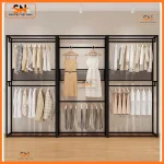 Mua ngay kệ tủ quần áo trưng bày showroom giá rẻ tại Sonitec Việt Nam