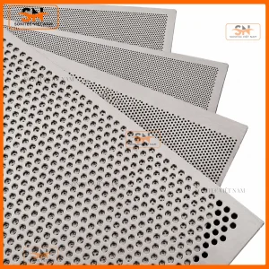 Tấm lưới thép đục lỗ tròn giá rẻ
