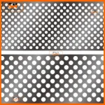 Cấu tạo tấm thép inox đục lỗ