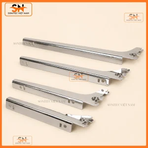 Tay đỡ giá kệ inox sáng bóng, bền bỉ