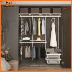 Tủ kệ thanh ray quần áo gia đình giá tốt