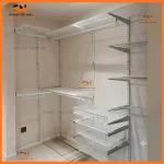 Tủ kệ thanh ray quần áo gia đình bền