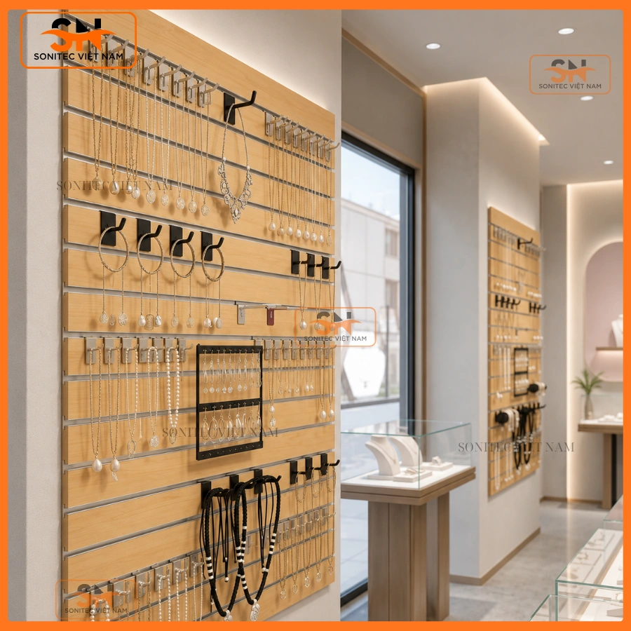 Chọn mua vách Slatwall chất lượng, bền bỉ
