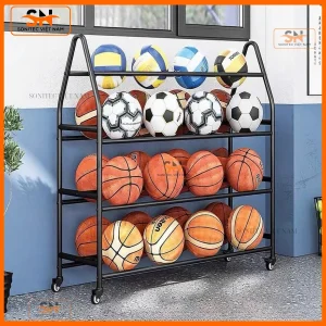 Giá kệ bóng rổ nhiều tầng, đa tầng hữu dụng