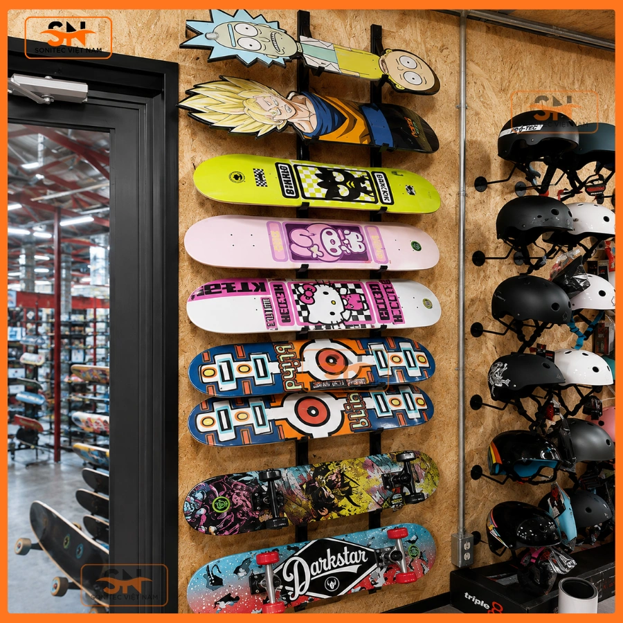 Giá treo skateboard đẹp, bền