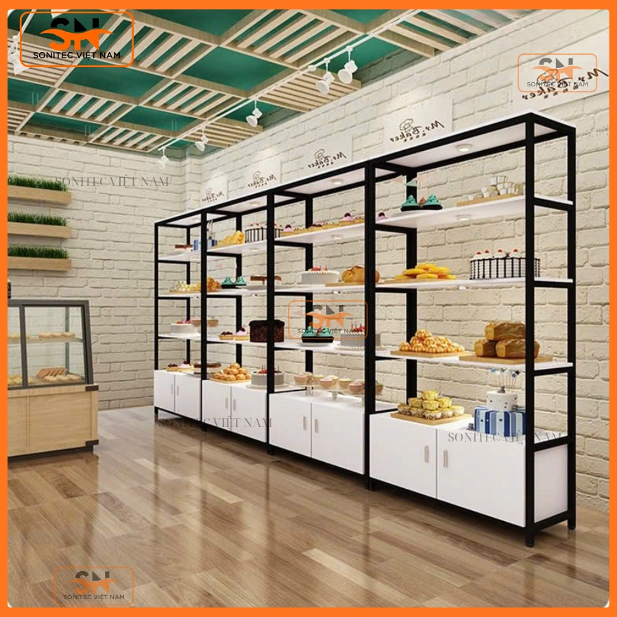 Kệ bán bánh sinh nhật chất lượng cao