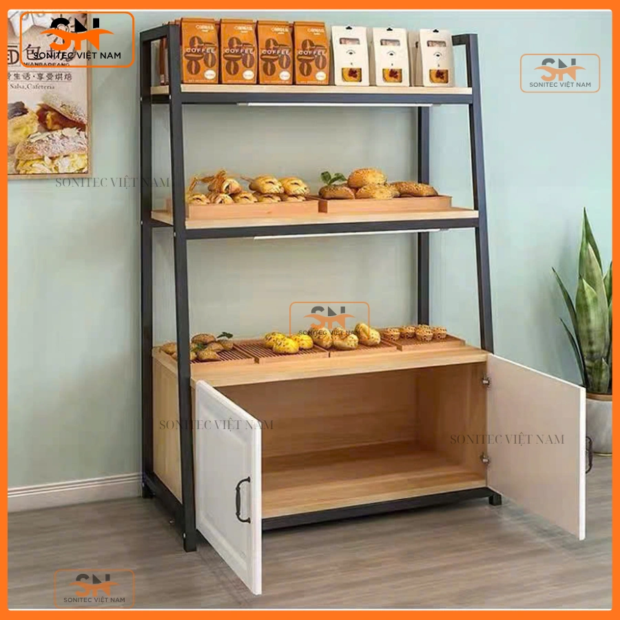 Cấu tạo kệ bánh kem 3 tầng