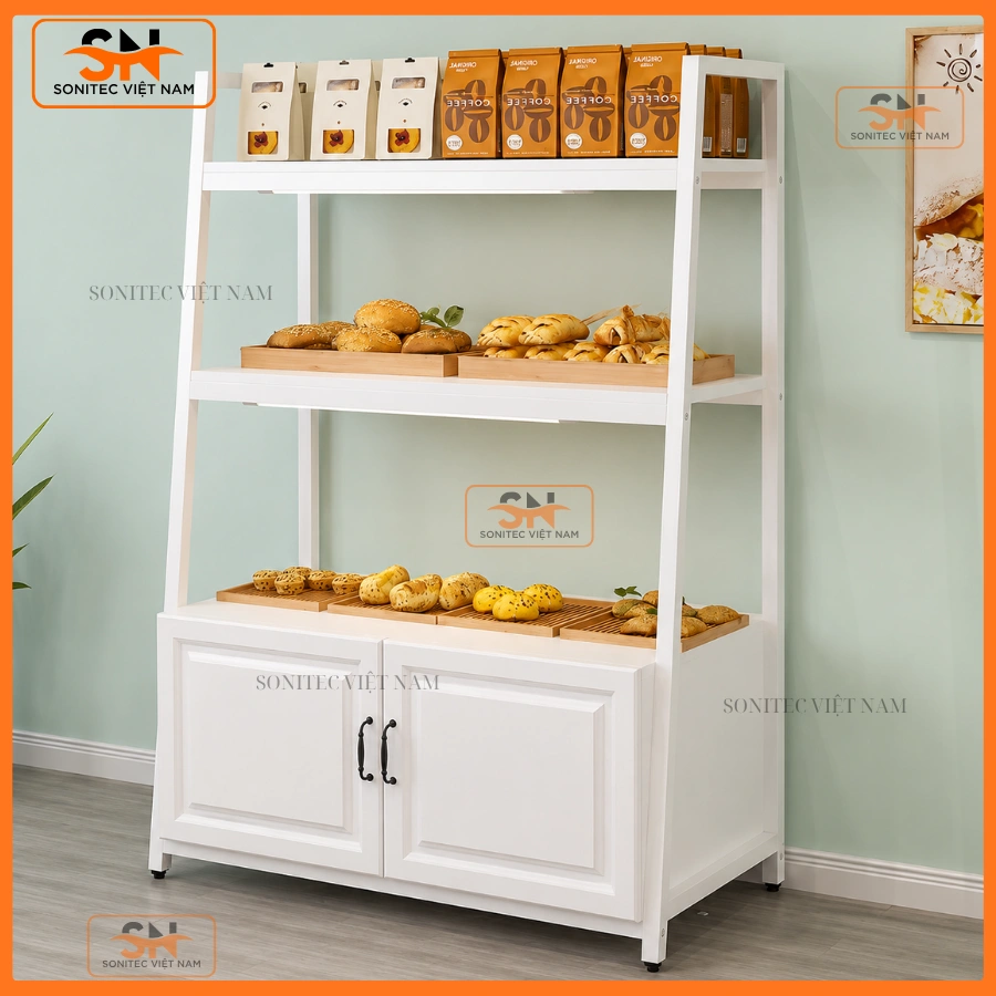 Kệ bánh kem 3 tầng đa năng