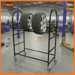 Kệ đựng bánh xe ô tô cho gara