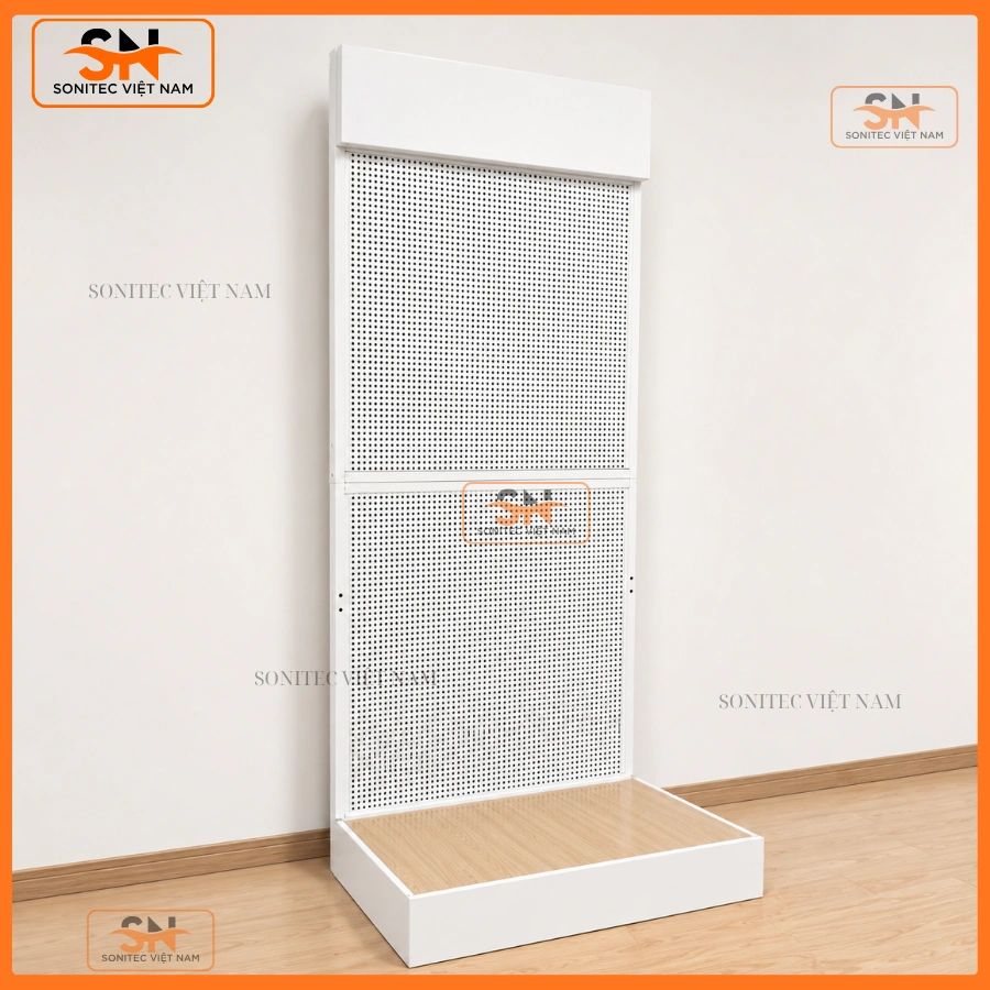 Kệ showroom vệ sinh Sonitec