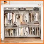 Kệ thanh ray tủ quần áo gia đình