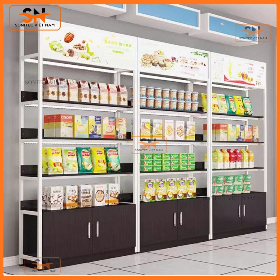 Kệ trưng bày bánh kẹo chất lượng