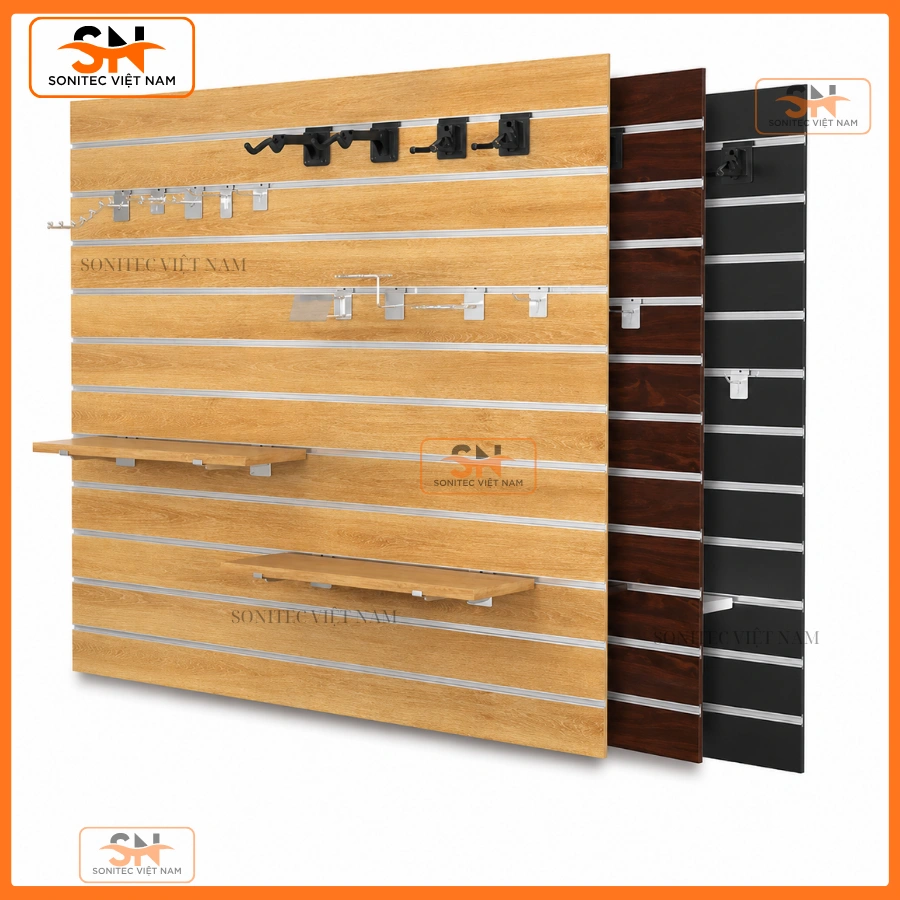 Cách lắp đặt tấm rãnh Slatwall đúng kỹ thuật, chắc chắn