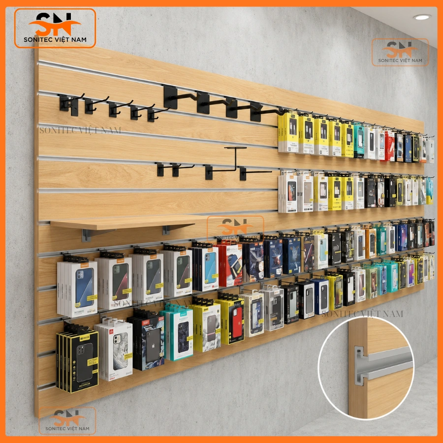 Địa chỉ mua tấm gỗ Slatwall Hà Nội giá rẻ