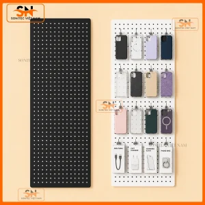 Tấm sắt đục lỗ treo phụ kiện đẹp bền