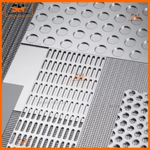 Tấm thép đục lỗ vuông, tròn, oval theo nhu cầu