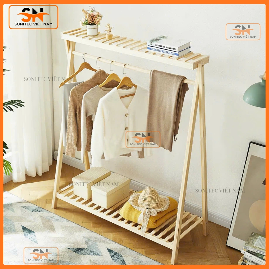 Tủ quần áo gia đình bằng gỗ