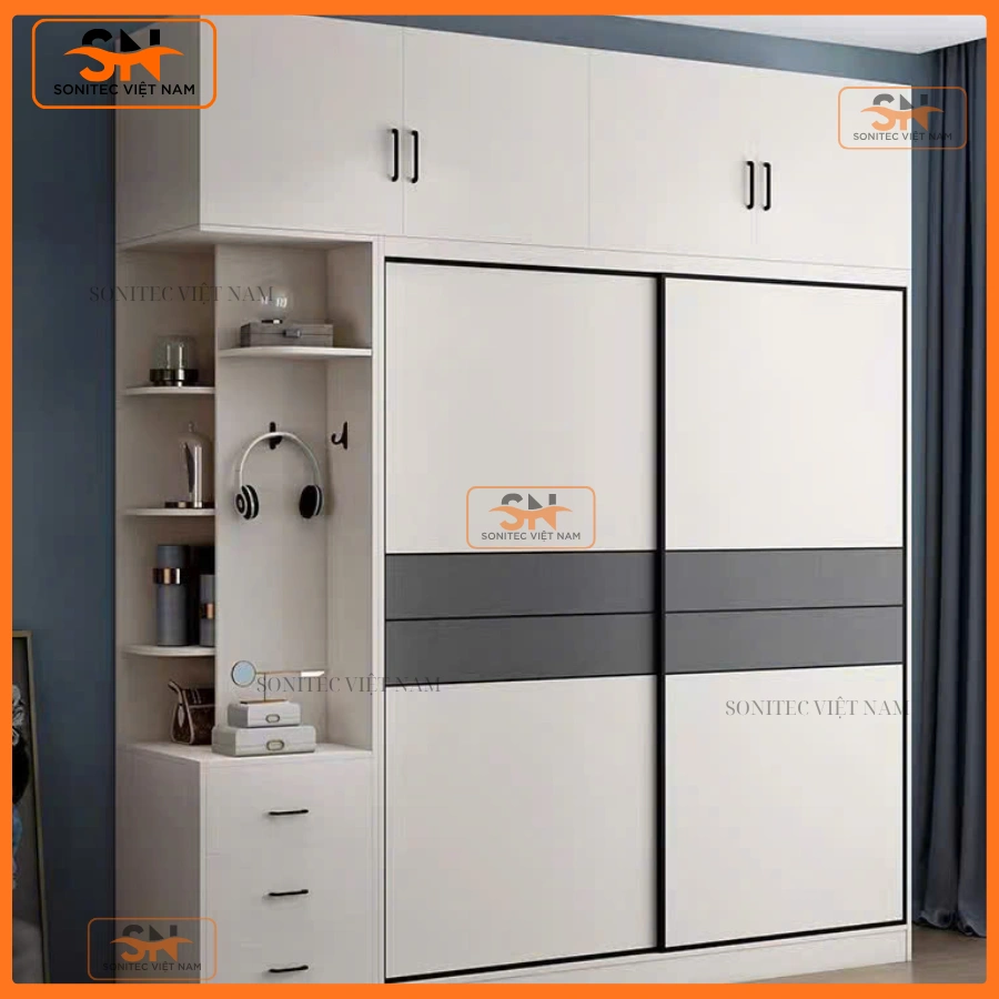 Tủ quần áo gia đình đẹp, bền