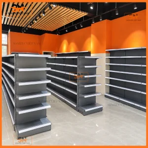 Bảng giá kệ siêu thị mini chi tiết 10 dòng kệ chịu lực tốt nhất