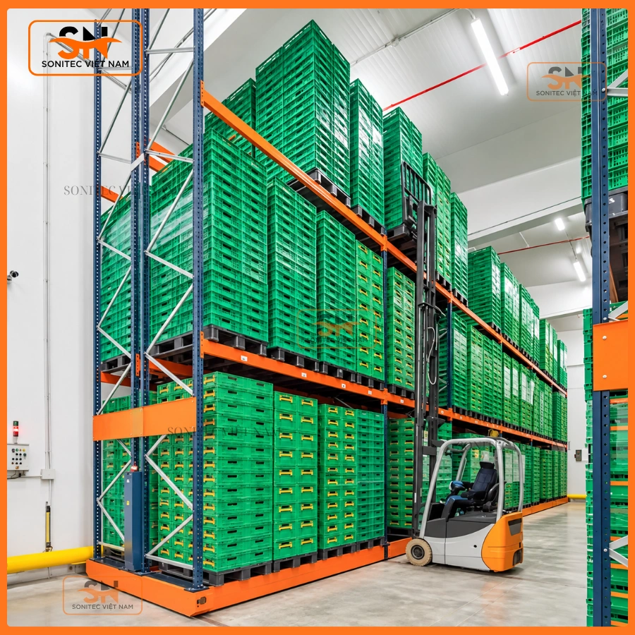 Kệ di động kho lạnh (Mobile Rack)