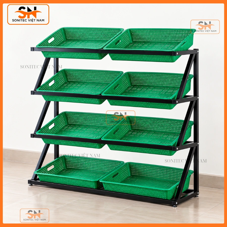 Kệ nông sản tươi giá rẻ