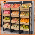 Kệ sắt đựng rau củ siêu thị chất lượng cao