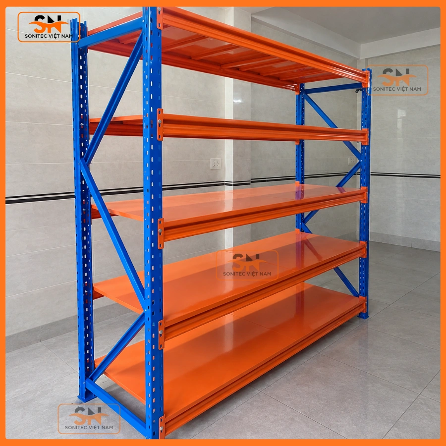 Kệ thép sơn tĩnh điện điều chỉnh linh hoạt